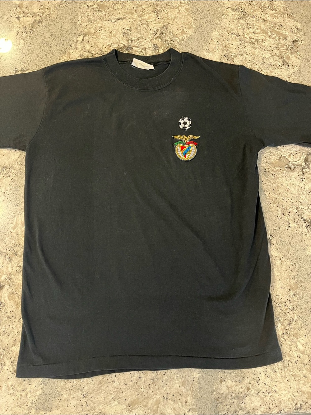 Vintage 90s SL Benfica Embroidered Tee
